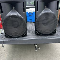 2-Behinger Speakers Eurolive B215D 550 Watt 