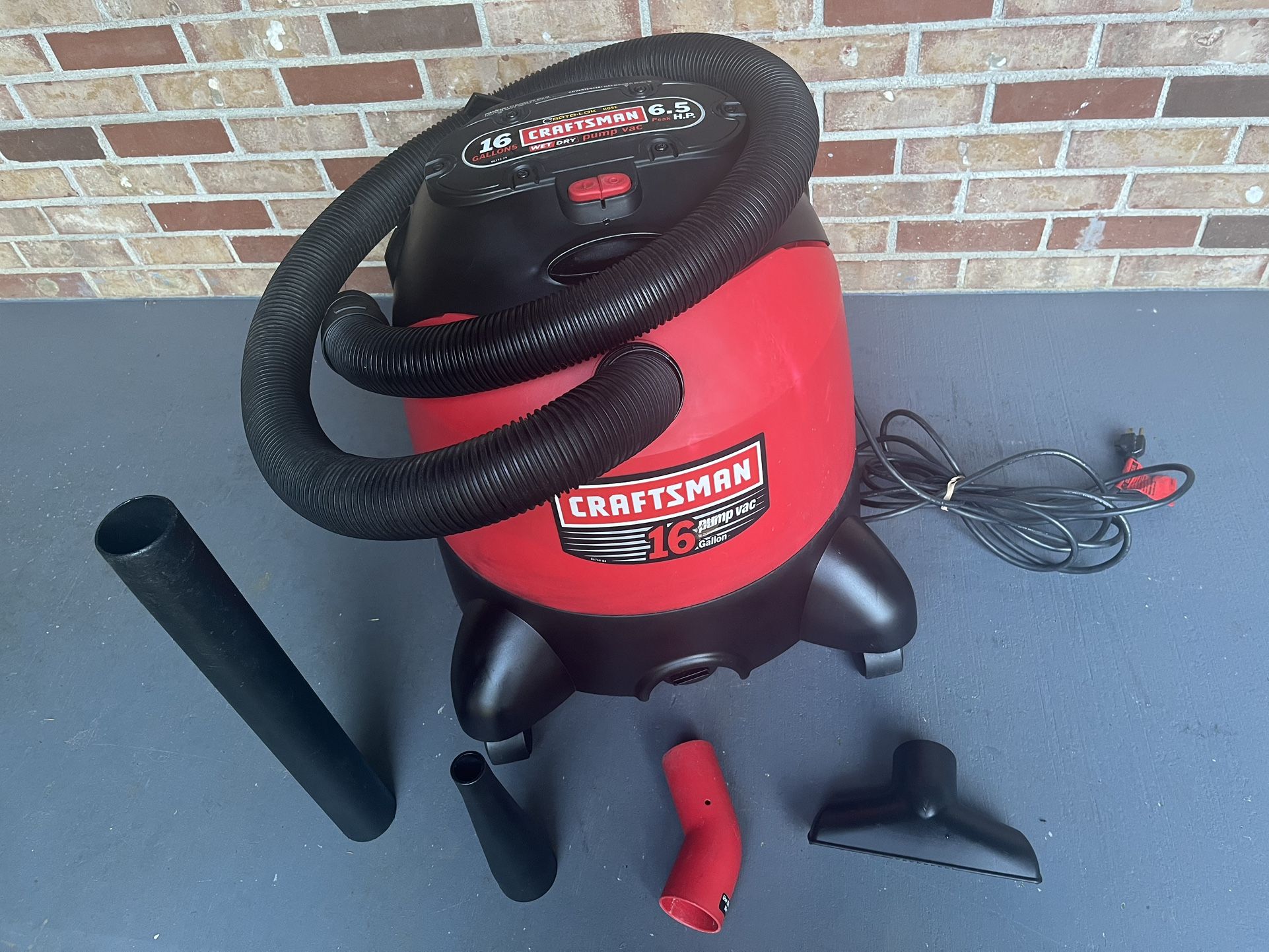 Pump Vac (16 Gal)