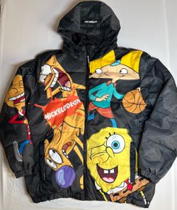 Members Only x Nickelodeon Mashup Puffer Jacket - Size L