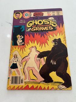 THE MANY GHOSTS OF DOCTOR GRAVES #62 October 1977 Charlton Comics Steve Ditko, Tiny hole on CVR, VG-  Tanning, Foxing, intact, complete, Horror