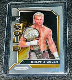 WWE Gold Dolph Ziggler 2022 Prizm