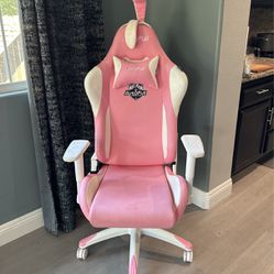 Pink Bunny Gamer Chair