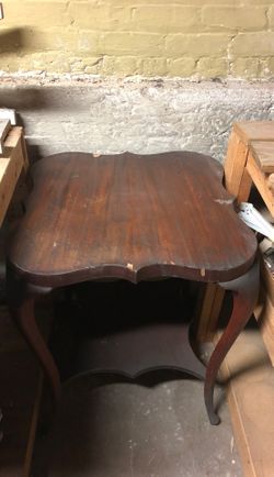 Antique table.