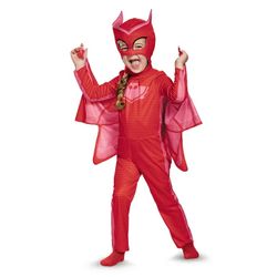PJ Masks Owlette Halloween Costume In Red, 2T (Small)