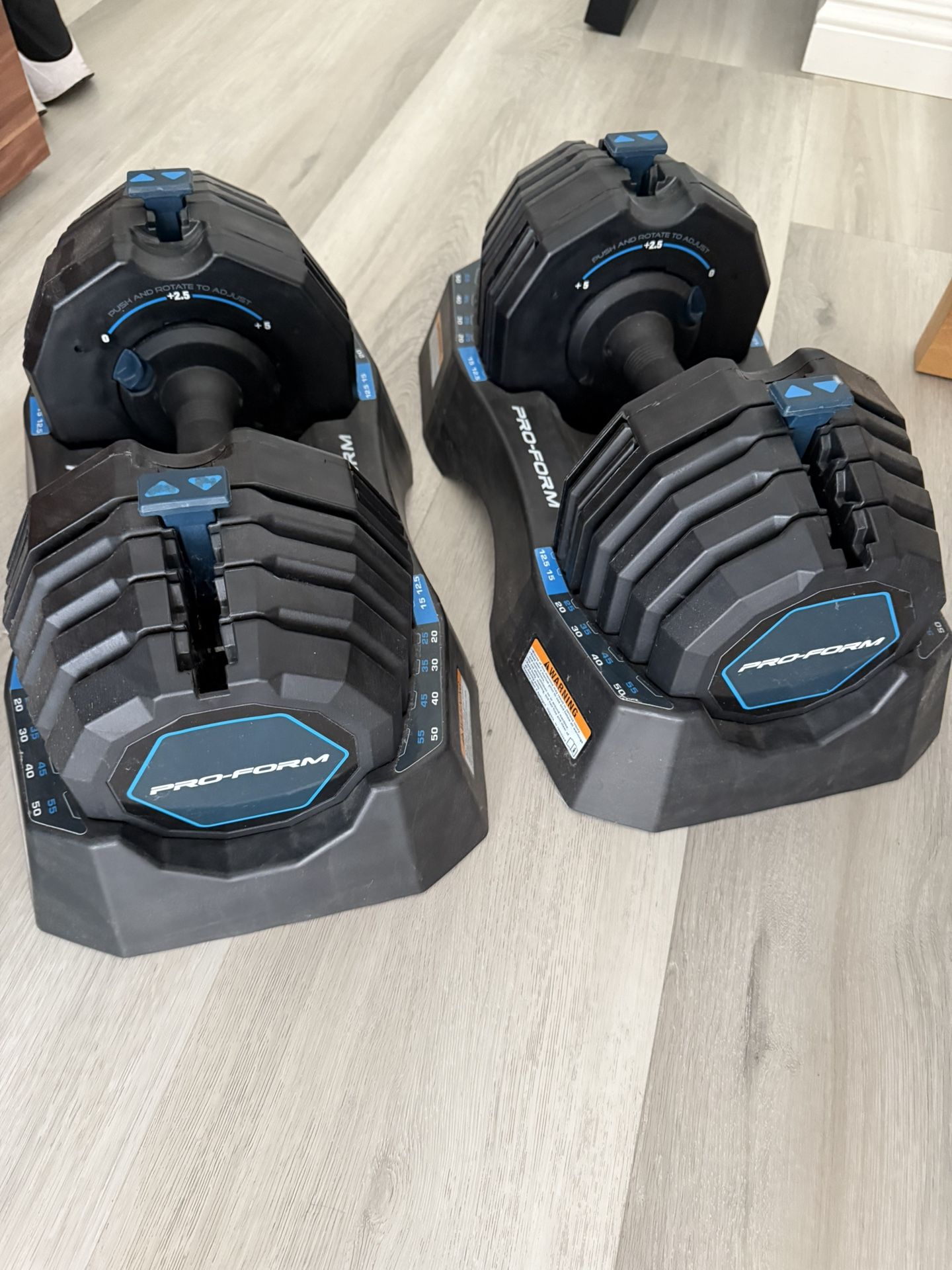 Adjustable Dumbbells