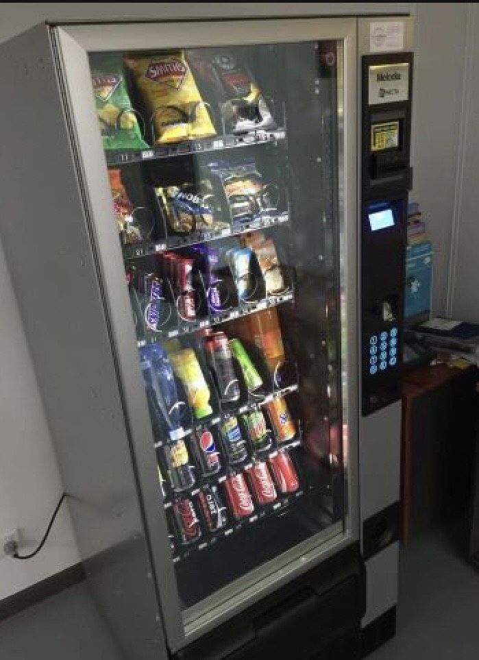 Drinks And Snacks Combo Machine With Card Reader