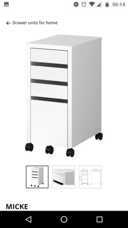 New white drawer - Not Assembled