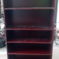 Wooden Shelve Unit 