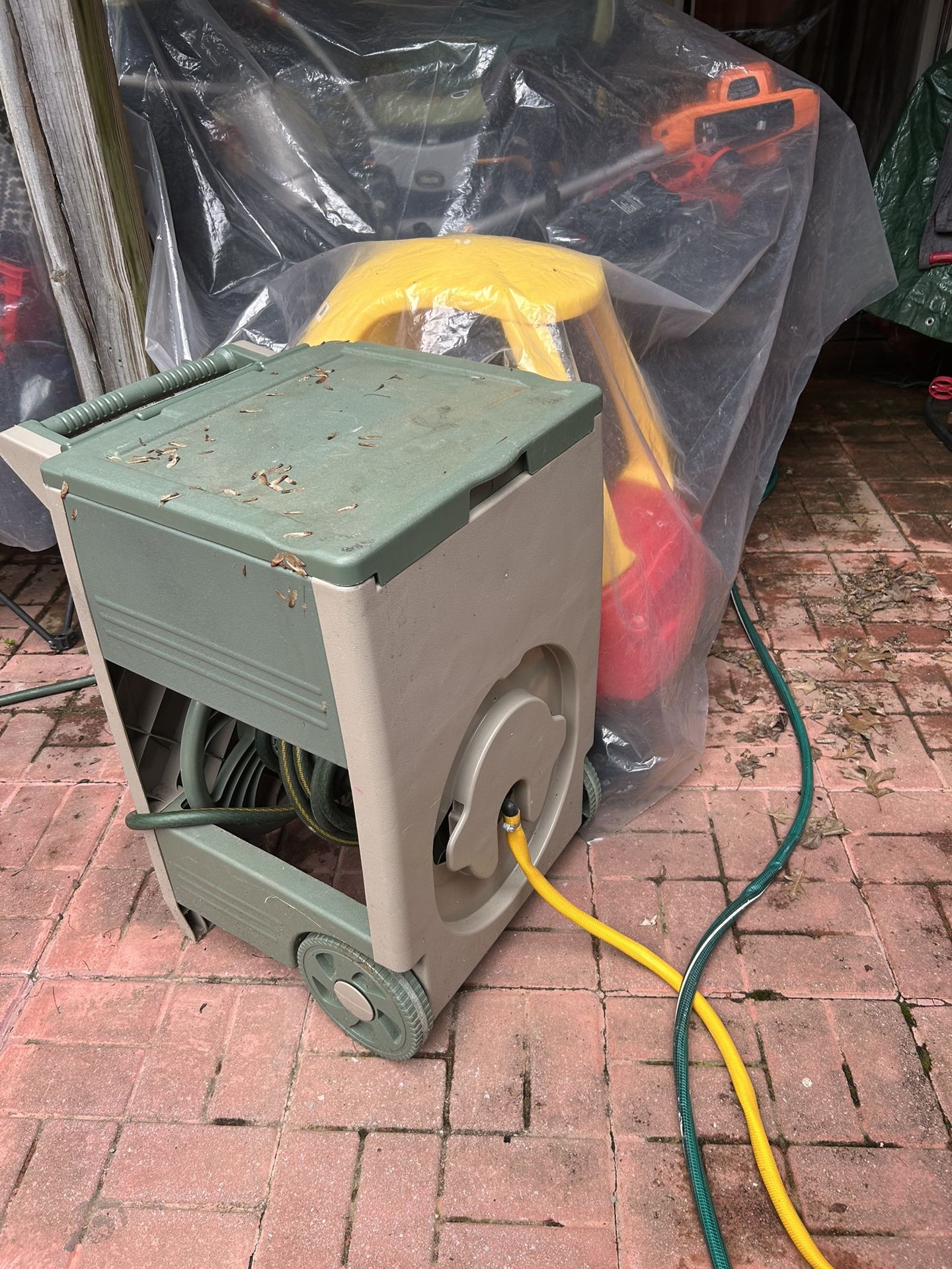 Water hose storage