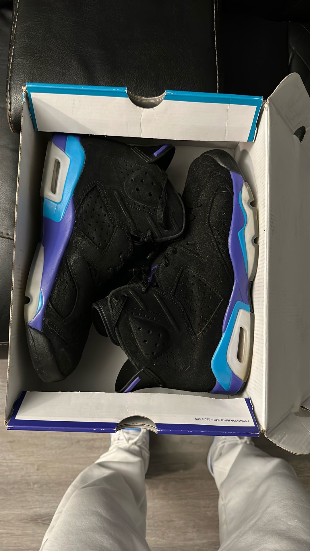 Jordan Retro 6’s 9.5