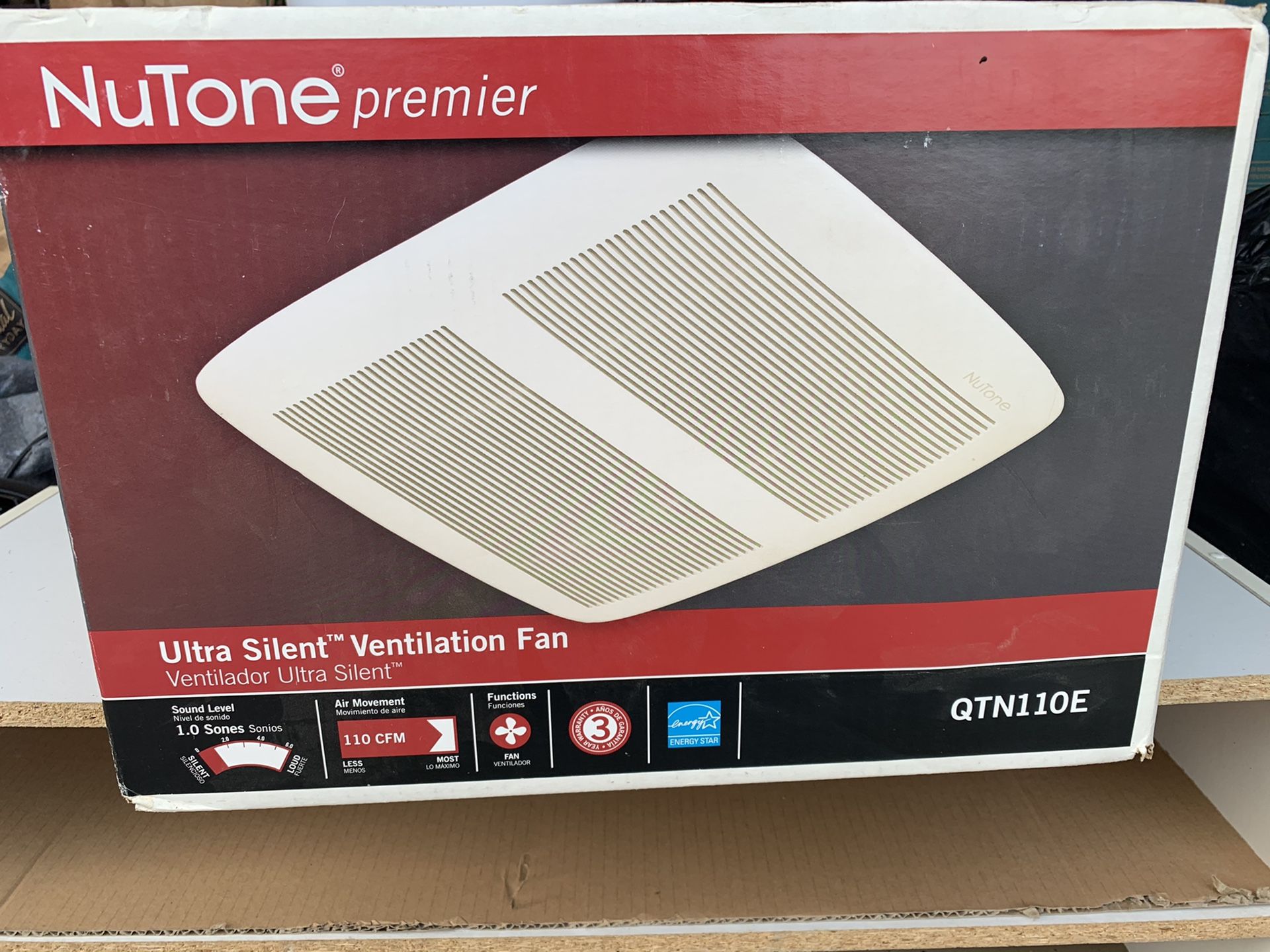 Nutone Ventilation Fan - New never used