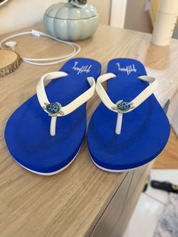 Guy Harvey Flip Flops Size 8
