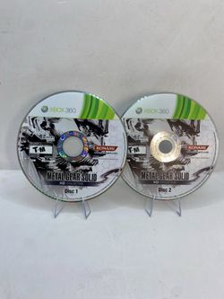 Metal Gear Solid HD Collection (Xbox 360, 2011) Discs Only TESTED! Authentic