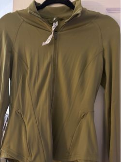 Lululemon define jacket sage green