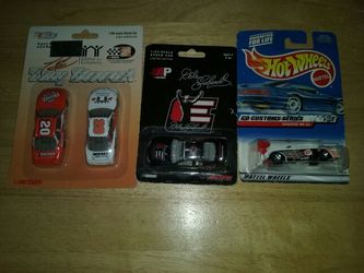 (4) 1:64 Scale ACTION/HOTWHEELS