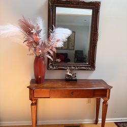 Hallway Table And Mirror 