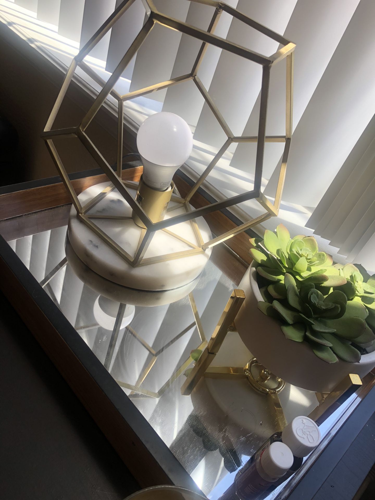 Geometric lamp!