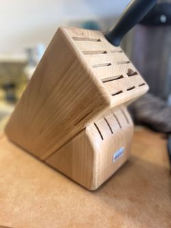 Wusthof Knife Block With Honing Steel
