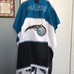 Orlando Magic Embroidered Poncho