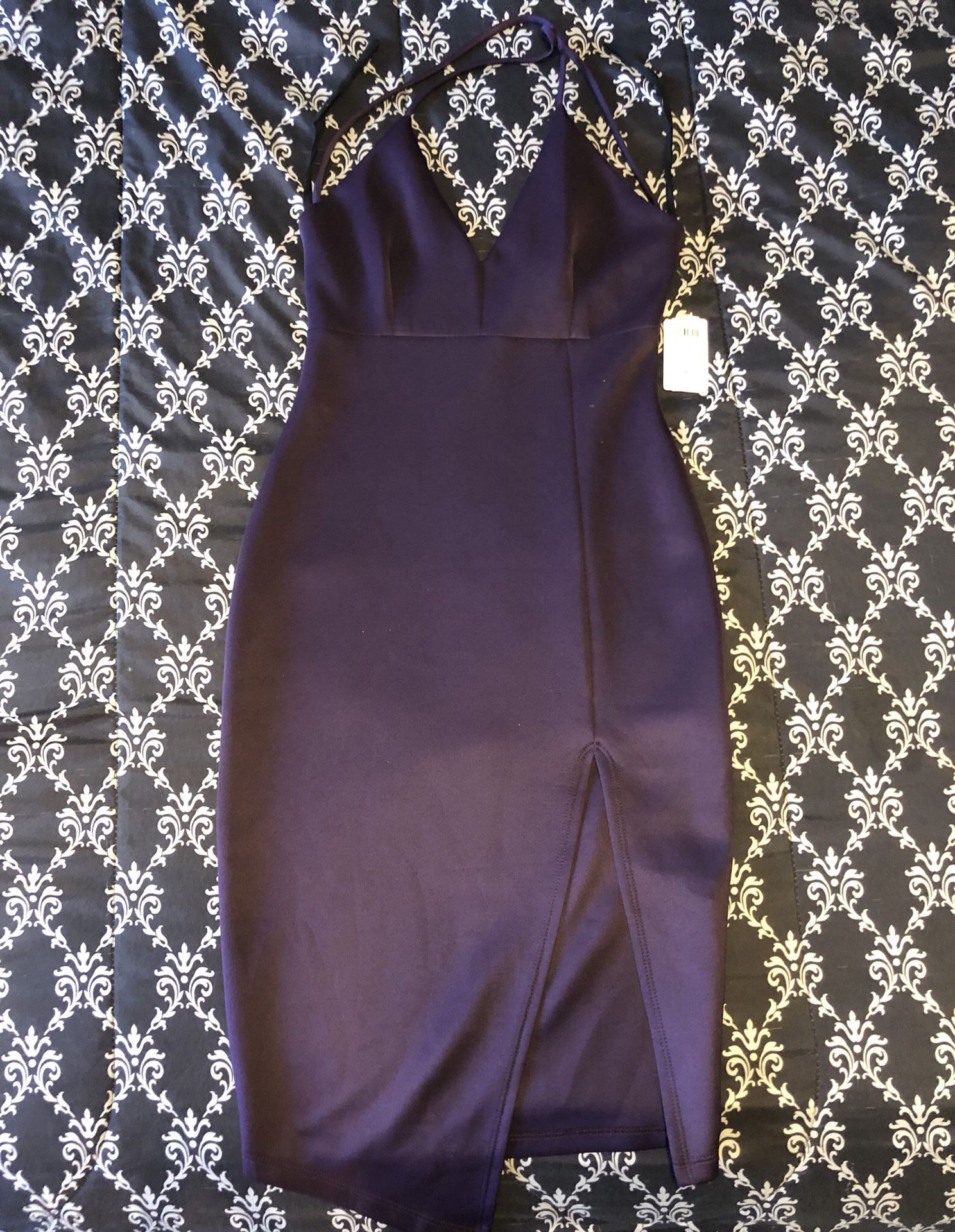 Windsor Store Plum Dress (Purple)
