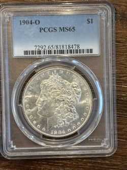 Premium PCGS MS65 Morgan Dollar – 1904-O – Collector Quality