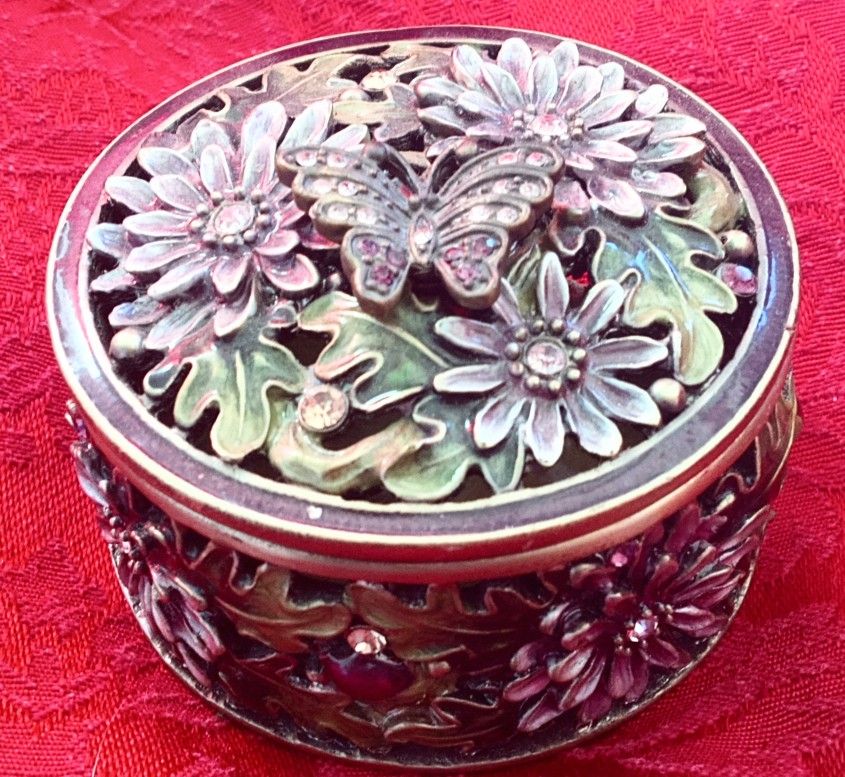 Jewelry Box Enameled