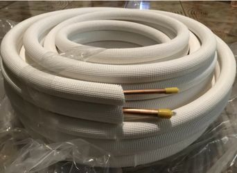 Line Set For Ductless Minisplit System  1/4 X 1/2x 50 Ft