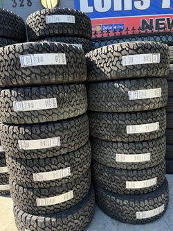 315/70r17 Bfgoodrich ko2 tires nuevas con 70,000 millas de garantía las 4