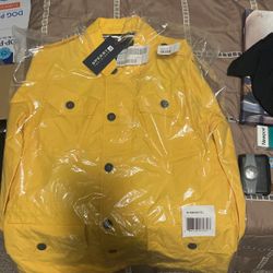 Sperry Cargo Jacket, Medium Color, Yellow