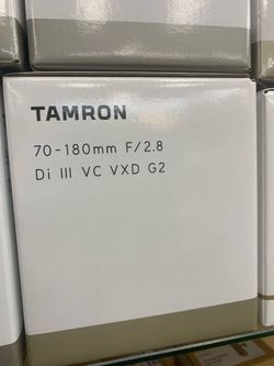 Tamron 70-180 2.8 nikon z