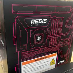 Msi Aegis Gaming Desktop 