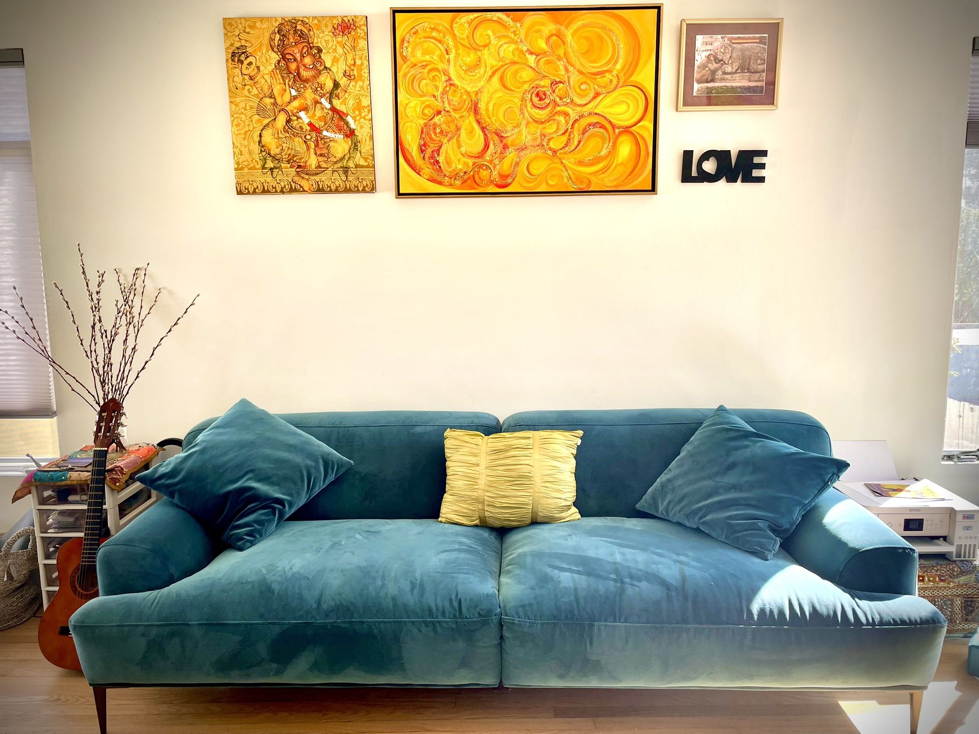 Article Velvet Sofa