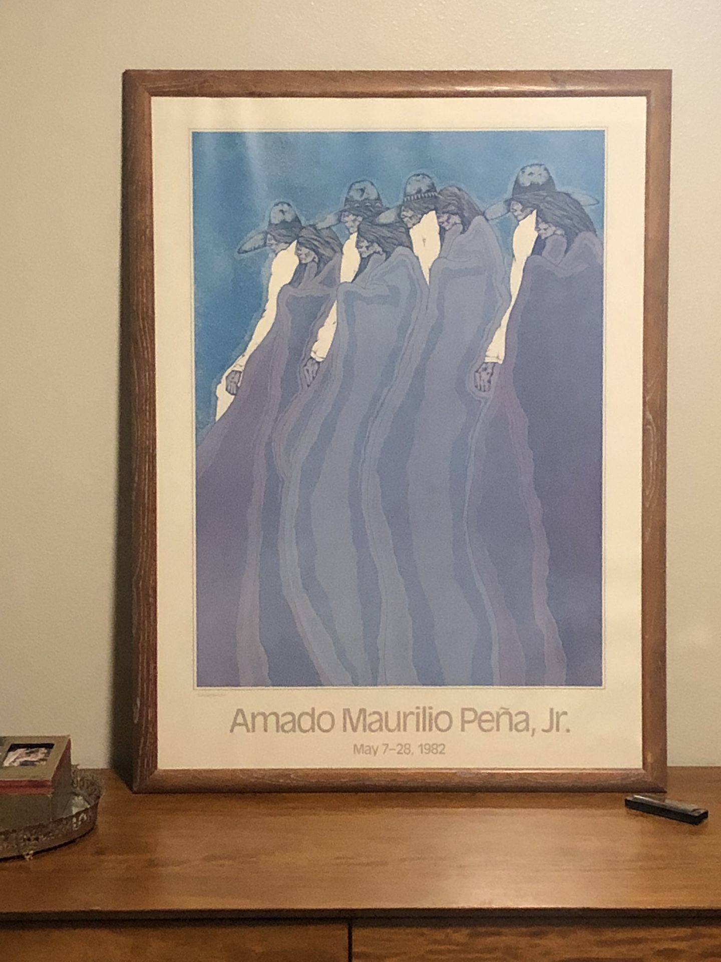 Vintage Framed Poster