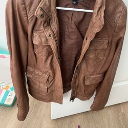 Lucky Brand Leather Jacket 
