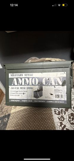 50 Cal Ammo Can 