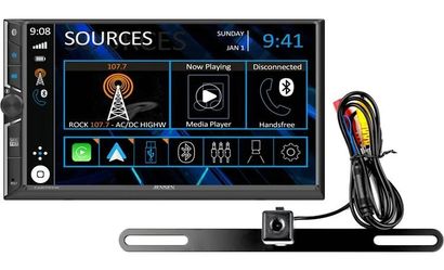 Jensen CAR723W-BC Digital multimedia receiver with backup camera
