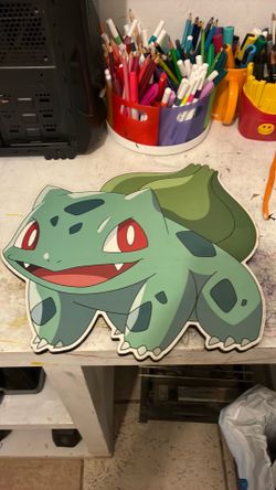 Pokémon wood wall decor