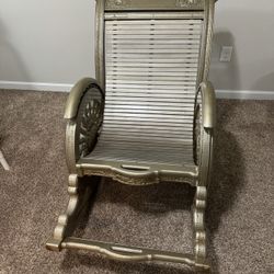 Solid Wood Rocking Chair