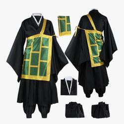 Adult  Suit Kimono Monk Cassock Robe Dress Uniform Halloween Outfits
 Custome