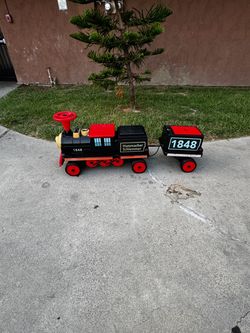 The Three Passenger Electric Ride On Train