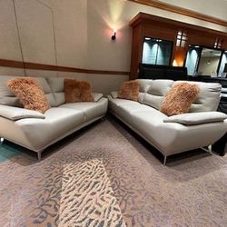 BEAUTIFUL VALENCIA SOFA AND LOVESEAT SET!$699!*SAME DAY DELIVERY*NO CREDIT NEEDED*EASY FINANCING*HUGE SALE*