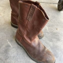 Red Wing Steel Toe Boots 