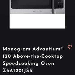 Monogram oven and microwave Half Price 