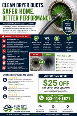Dry vent cleaning