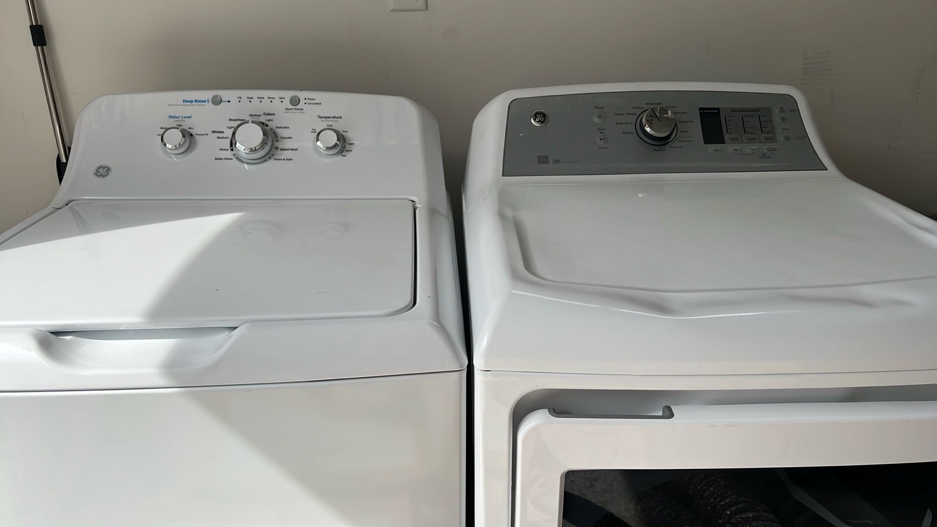 GE Washer & GE Dryer Set