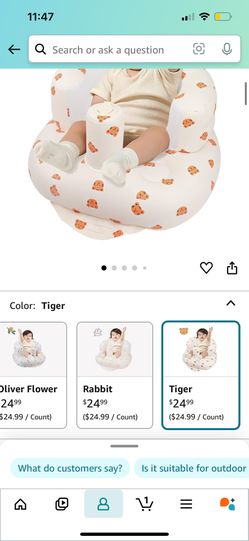 Inflatable Baby Seat