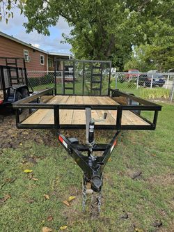 12x76 Brakes, Gate. Trailer 2026