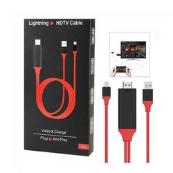 HDMI Cable CORD Phone to TV HDTV Adapter for iPhone iPad