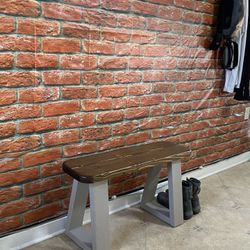 New 32 Inch Solid Wood Bench