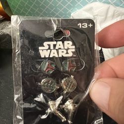 Star Wars Boba Fett Earrings